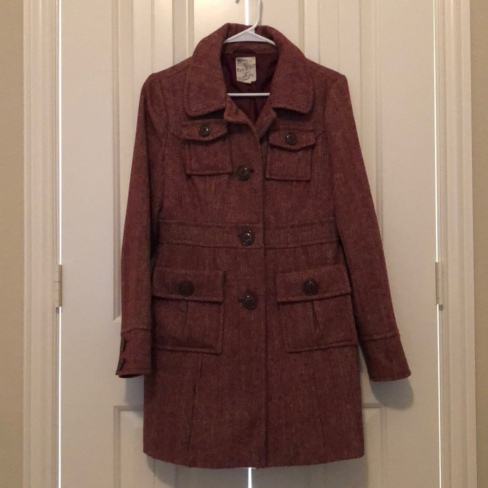 Tulle Pea Coat